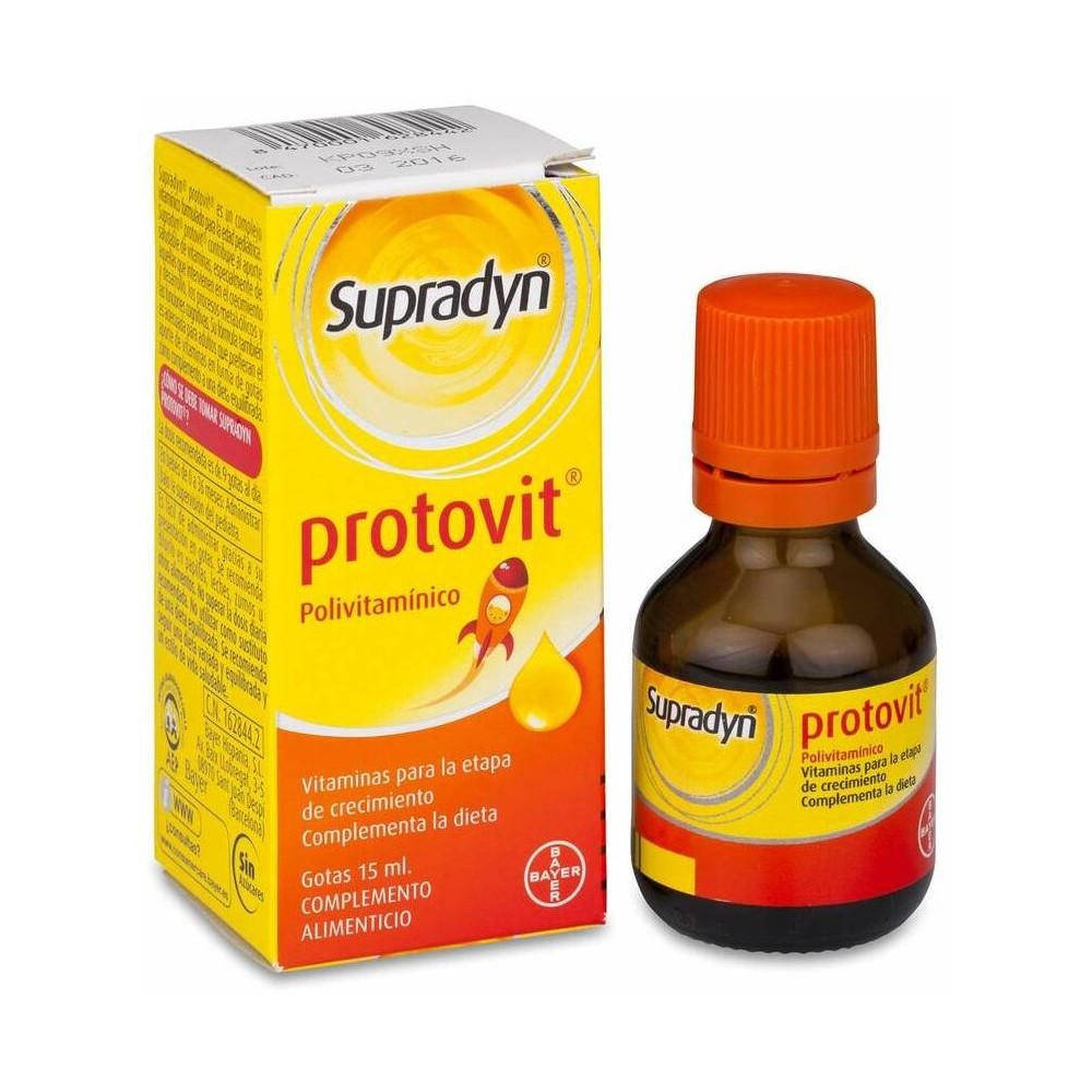 Supradyn Protovit Gotas Niños 15Ml