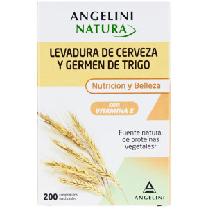 Angelini Levadura De Cerveza Y Germen Trigo, 200 Comprimidos