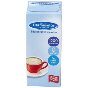 Hermesetas Original Sacarina, 1200 Comprimidos