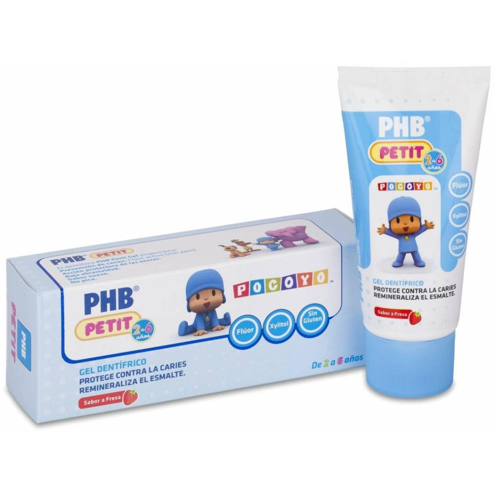 Phb Petit Gel Dentífrico Infantil Sabor Fresa, 50 Ml