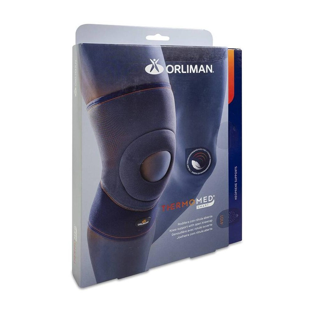 Orliman Rodillera Rotular Neopreno 4101 Talla 6 44-49, 1 Unidad