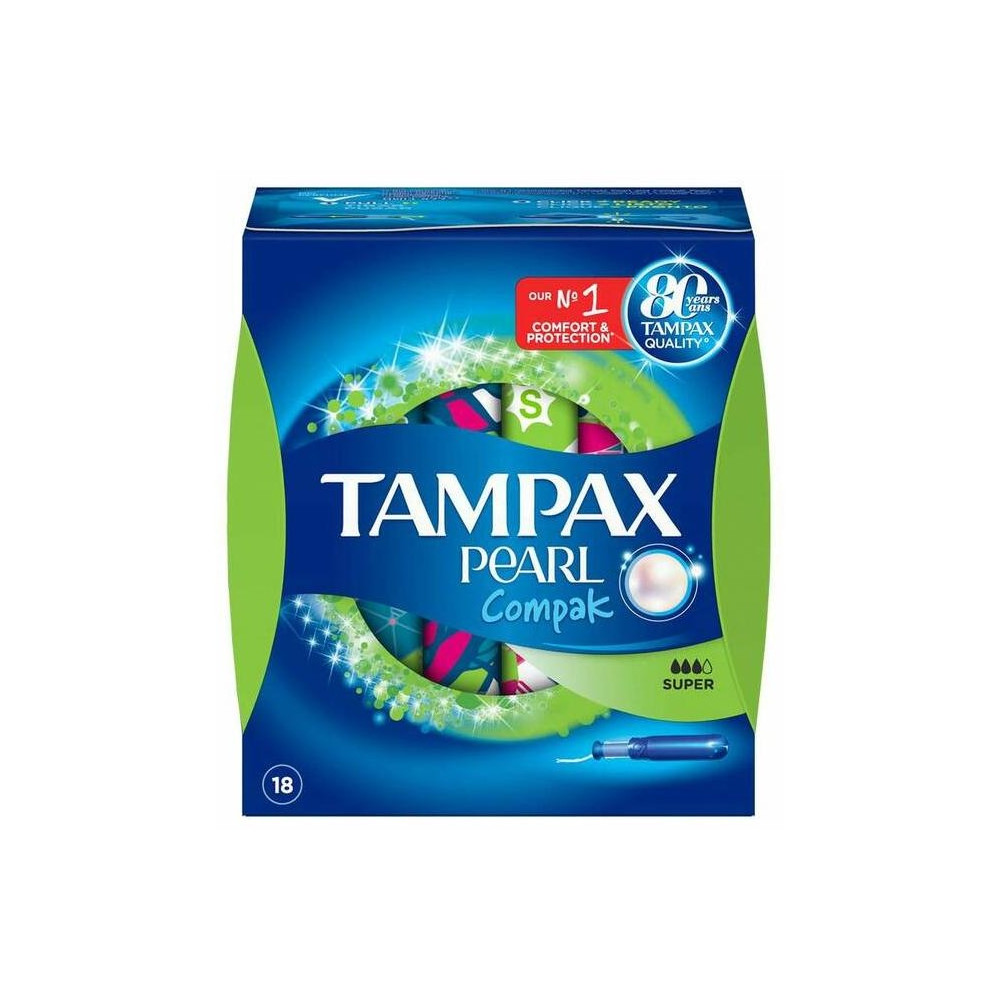Tampax Pearl Compak Tampón Super 16 U