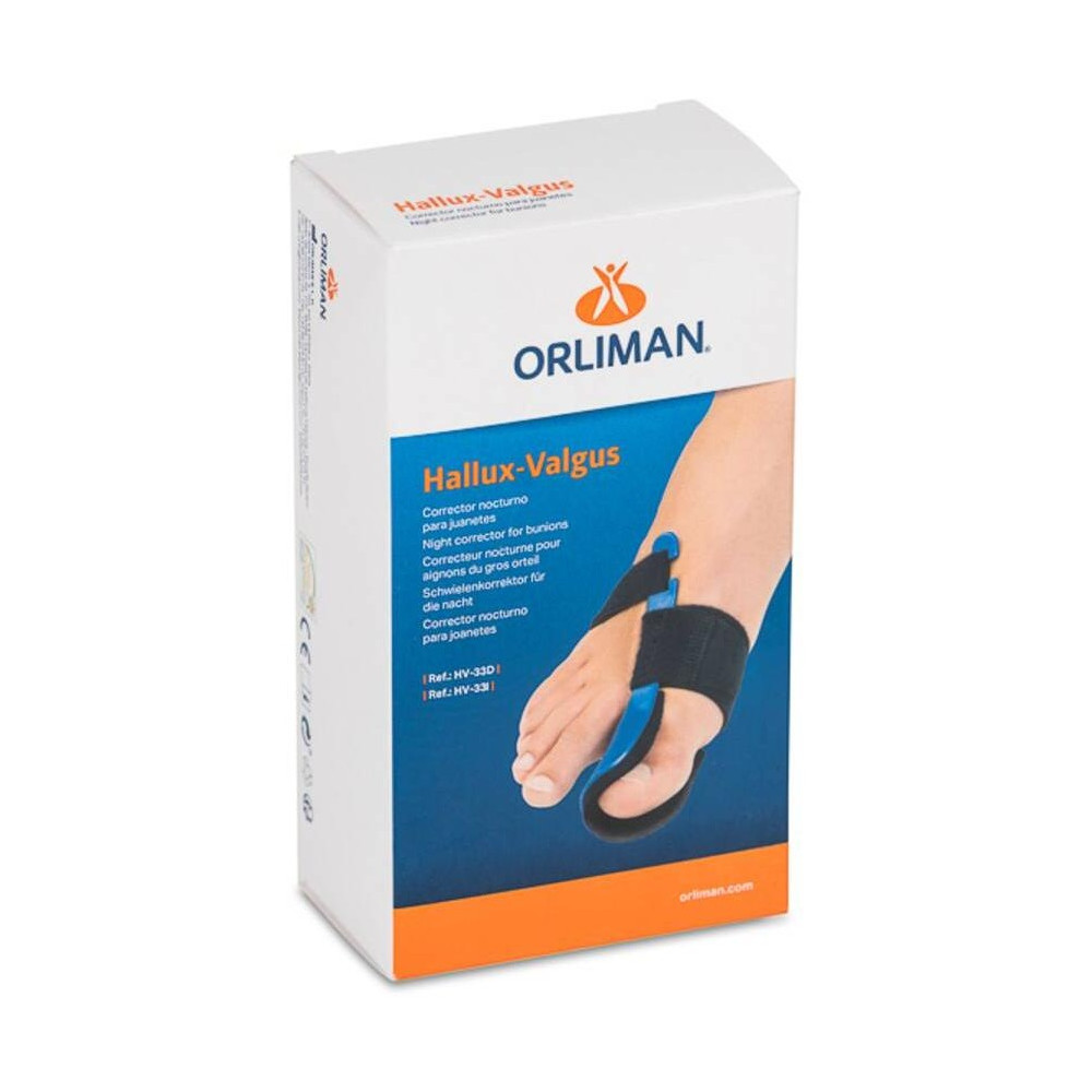 Actius Corrector Nocturno Termoplástico Acp902 Izquierdo Talla 3, 1 Unidad