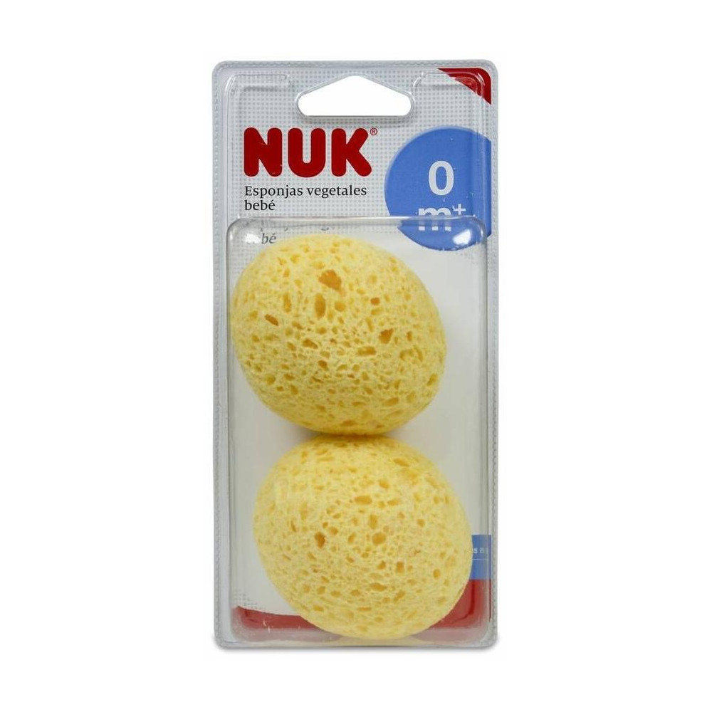Nuk Esponja Vegetal Bebe 100 % 2 Unidades