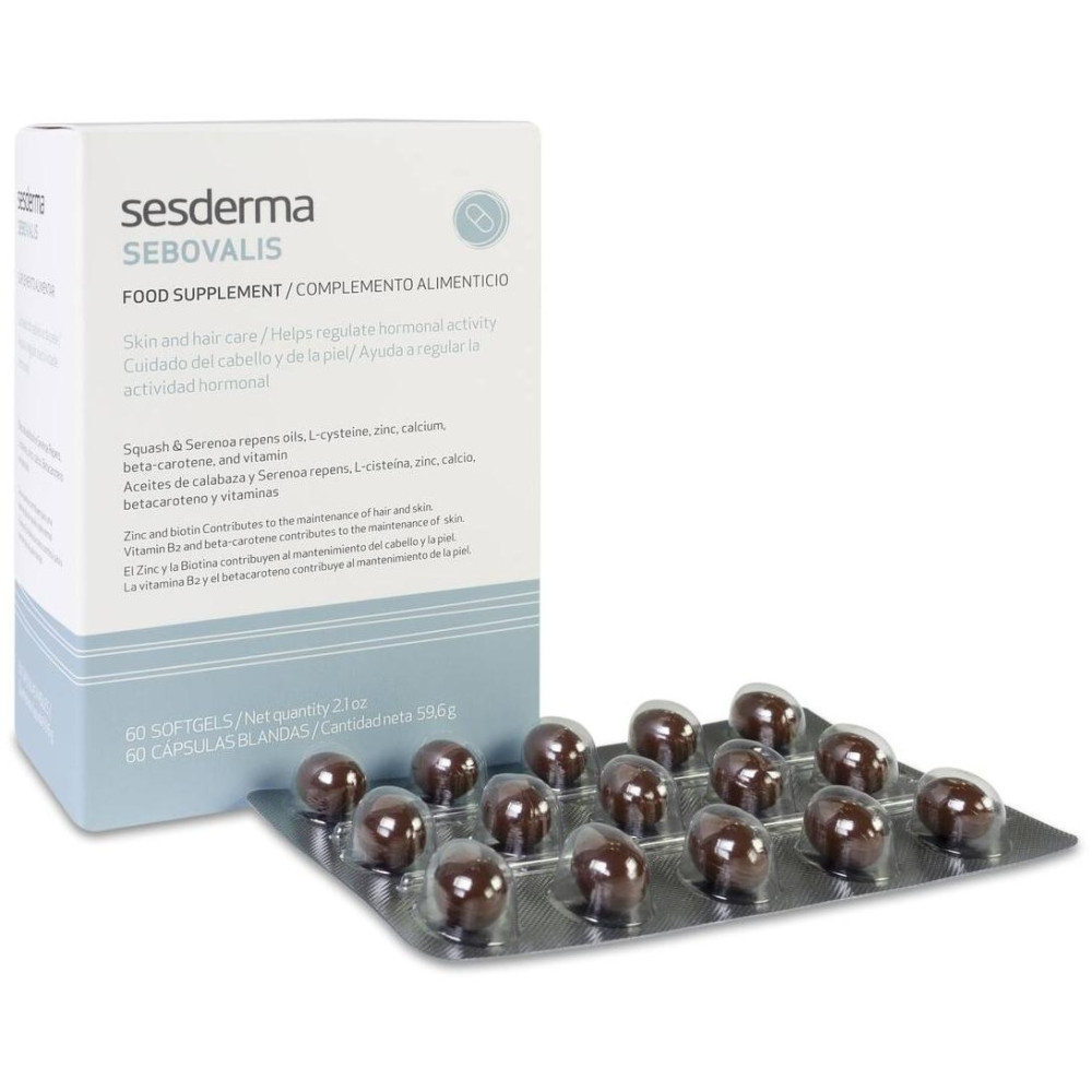 Sesderma Sebovalis, 60 Cápsulas