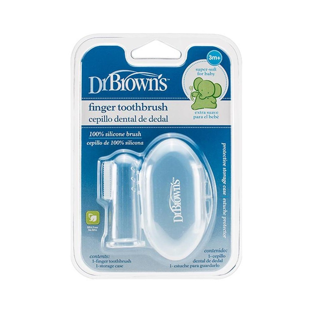 Dr. Brown´S Cepillo Dental De Dedo + 3 Meses, 1 Unidad