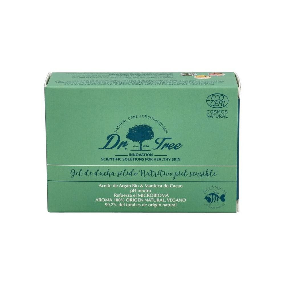 Dr. Tree Gel De Ducha Sólido Nutritivo Piel Sensible, 120 G