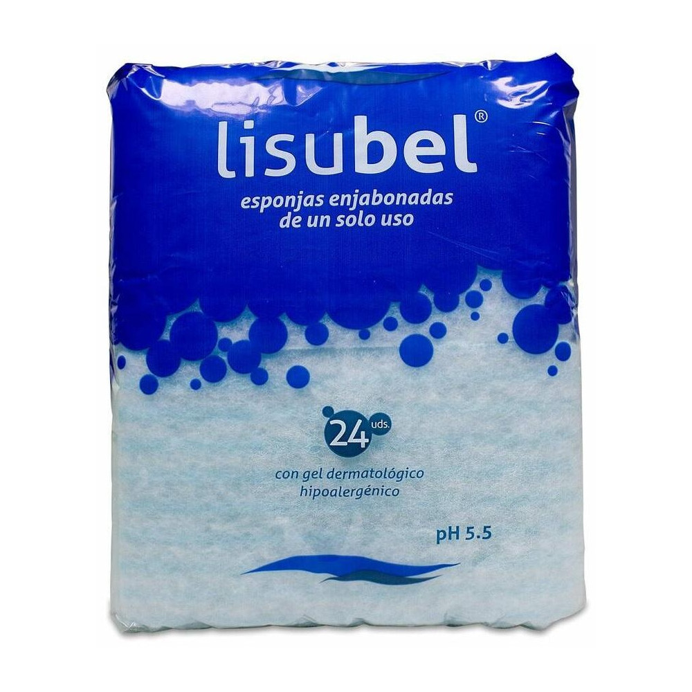 Lisubel Esponjas Enjabonadas Desechables 24Uds