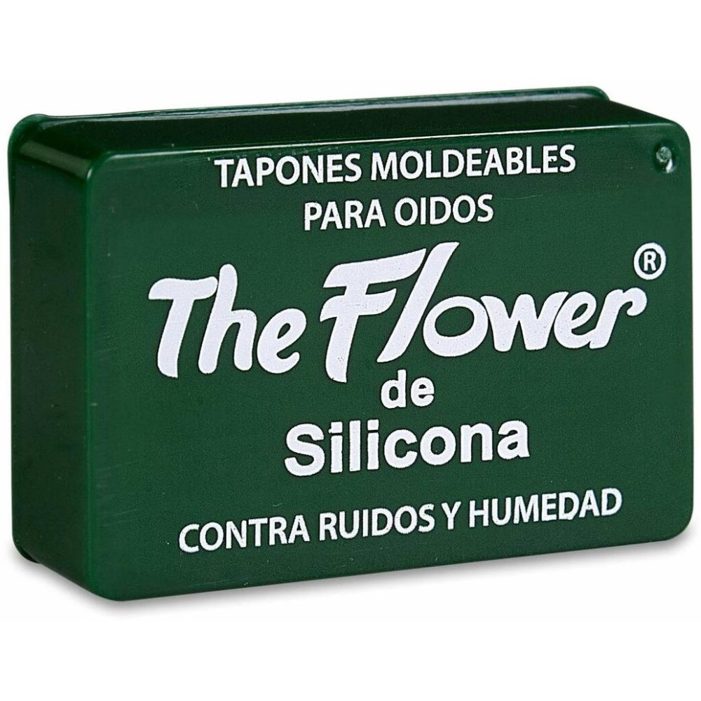 The Flower Tapones Para Oídos De Silicona, 6 Uds