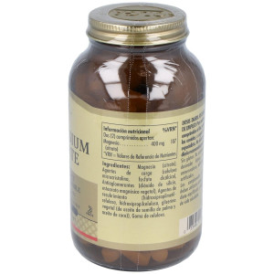 Solgar Citrato De Magnesio, 120 Comprimidos