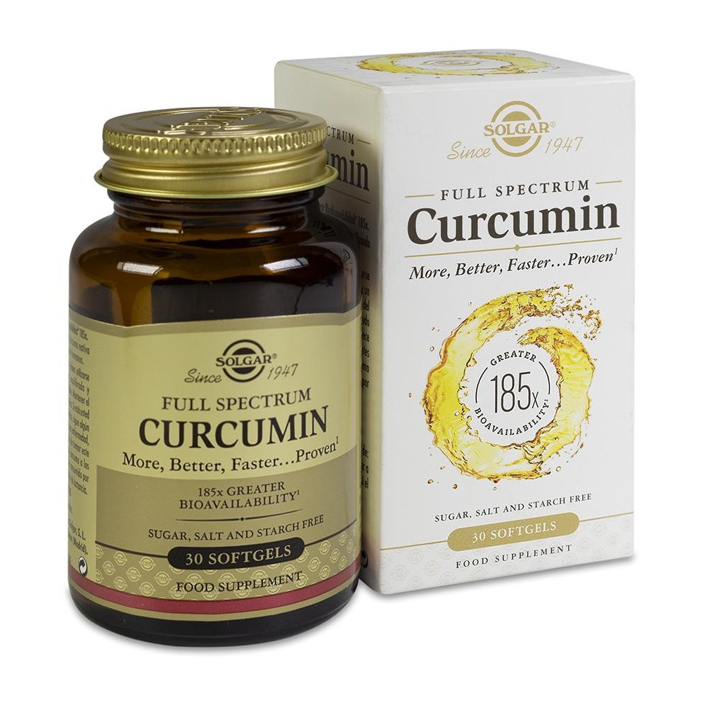 Full Spectrum Cúrcuma 185X Cápsulas Blandas 30 U