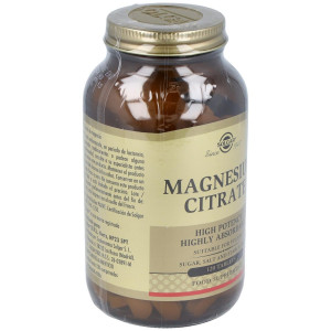 Solgar Citrato De Magnesio, 120 Comprimidos