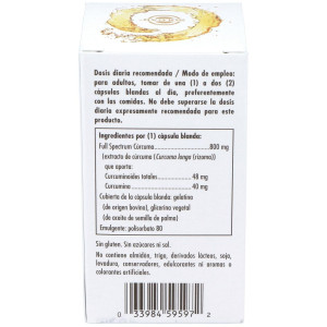 Full Spectrum Cúrcuma 185X Cápsulas Blandas 30 U