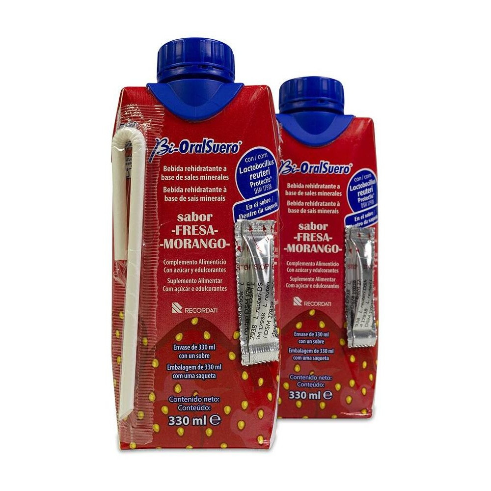 Bioralsuero Fresa Pack 2 Brick X 330Ml