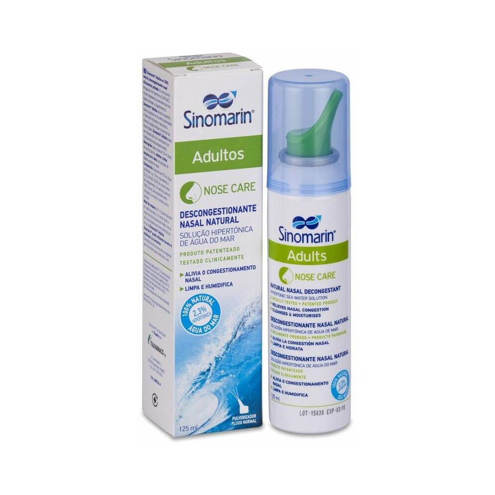 Sinomarin Adultos Limpieza Nasal, 125 Ml
