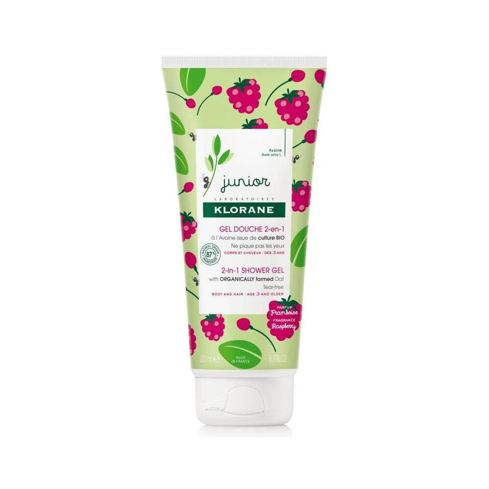 Junior Bath Gel Hair Y Body Raspberry 200 Ml