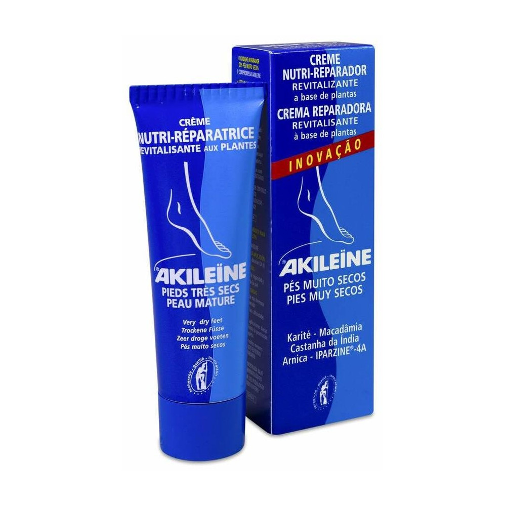 Akileïne Crema Nutri-Reparadora Pies Secos, 50 Ml