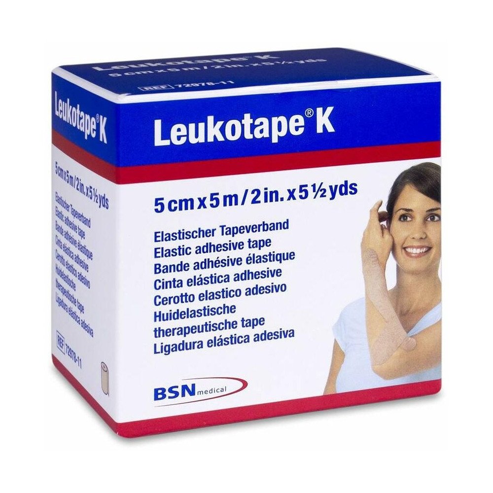Leukotape K Vendaje Neuro Muscular Tecnica Vnm Beige 5 Cm X 5 C