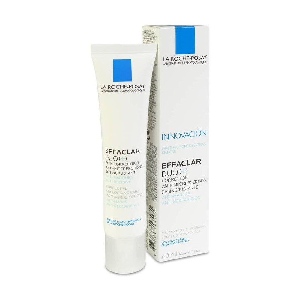 La Roche-Posay Effaclar Duo+M Tratamiento Corrector Desincrustante, 40 Ml