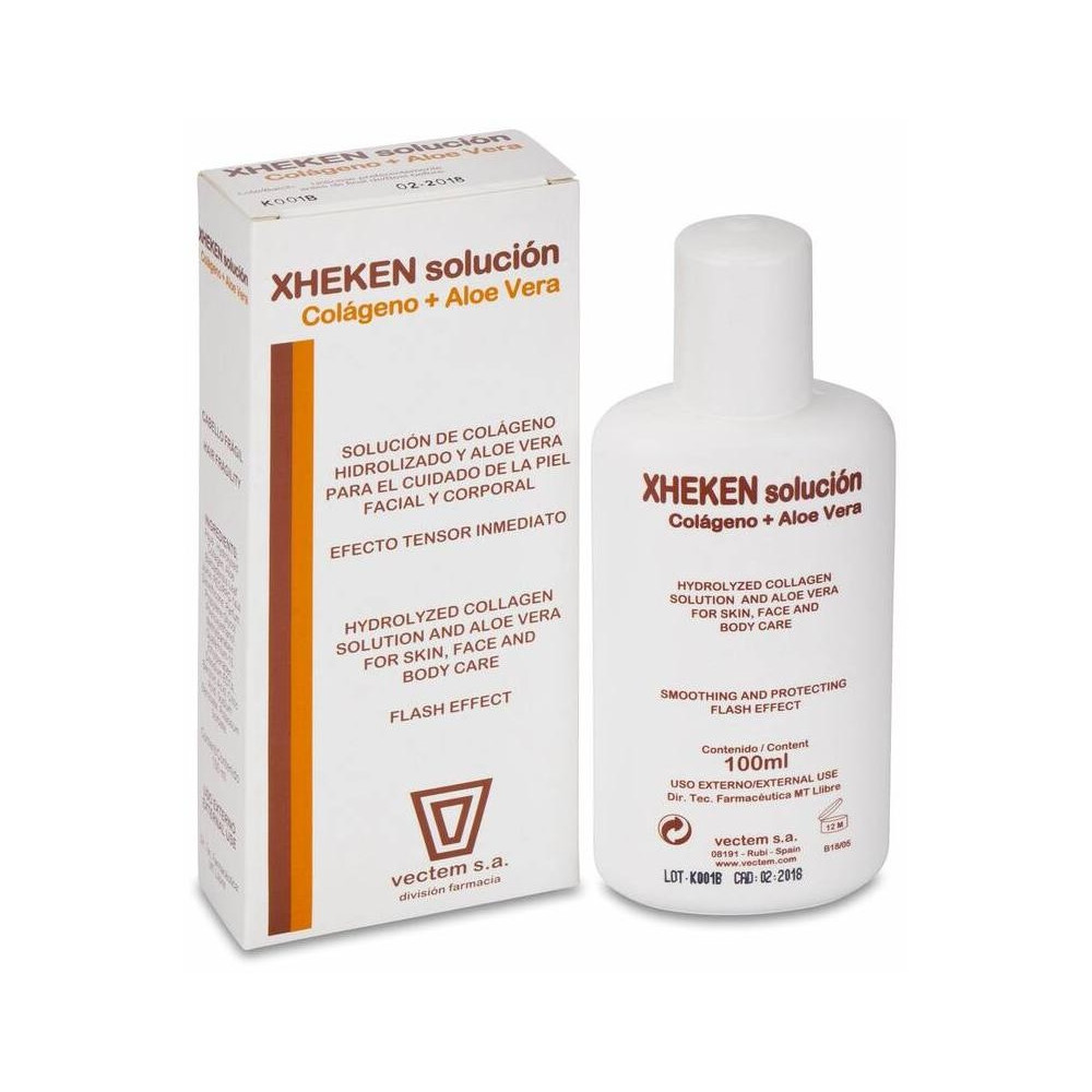 Xheken Solución Colágeno + Aloe Vera, 100 Ml