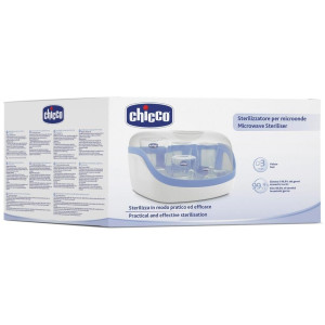Chicco Sterilnatural Esterilizador De Vapor Para Microondas 1Ud