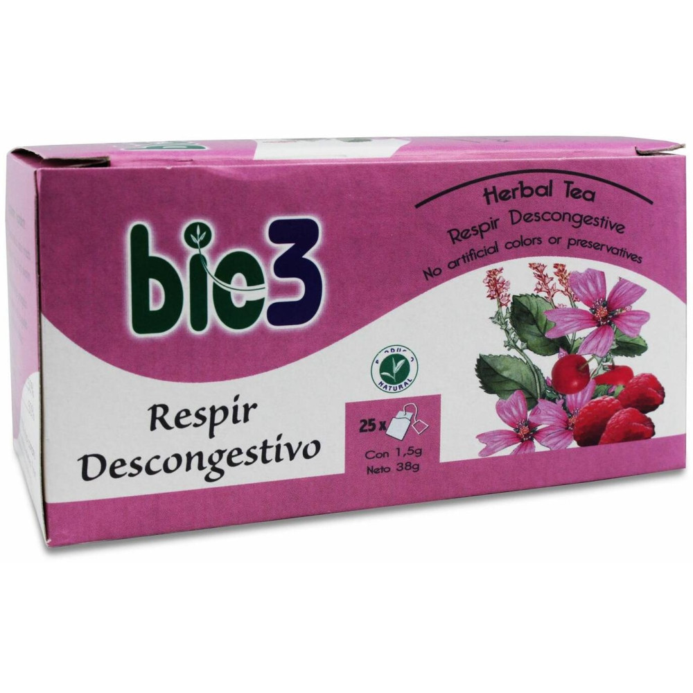 Bie3 Respir Descongestivo Infusion 25Sbrs.