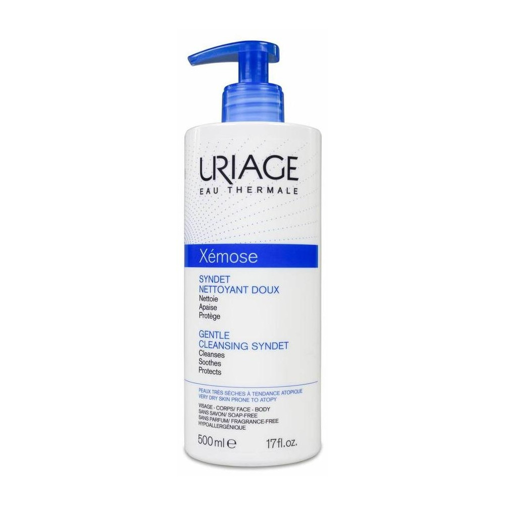 Uriage Xémose Syndet Limpiador Suave, 500 Ml