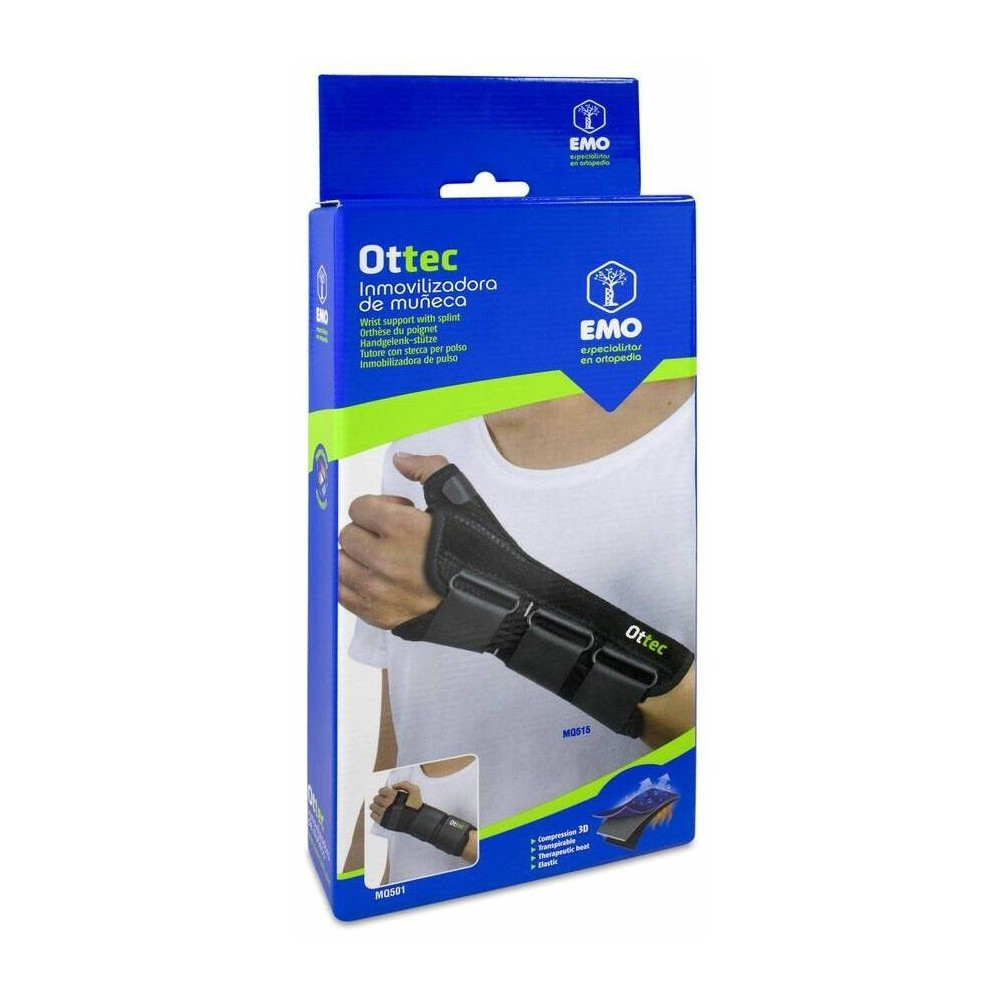 Emo Ottec Muñequera Estabilizadora Izquierda Talla L, 1 Ud