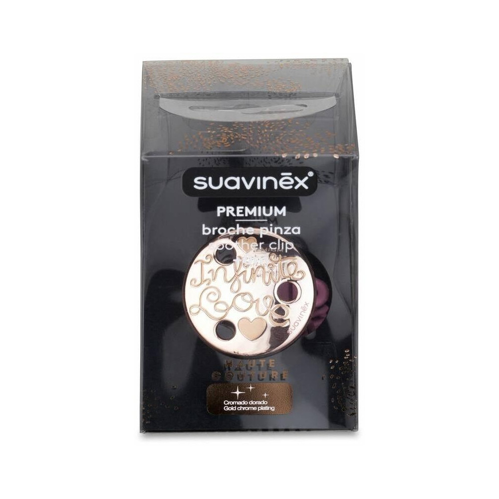 Broche Sujeta Chupe Pinza Redon Prem C/Cadena +0M