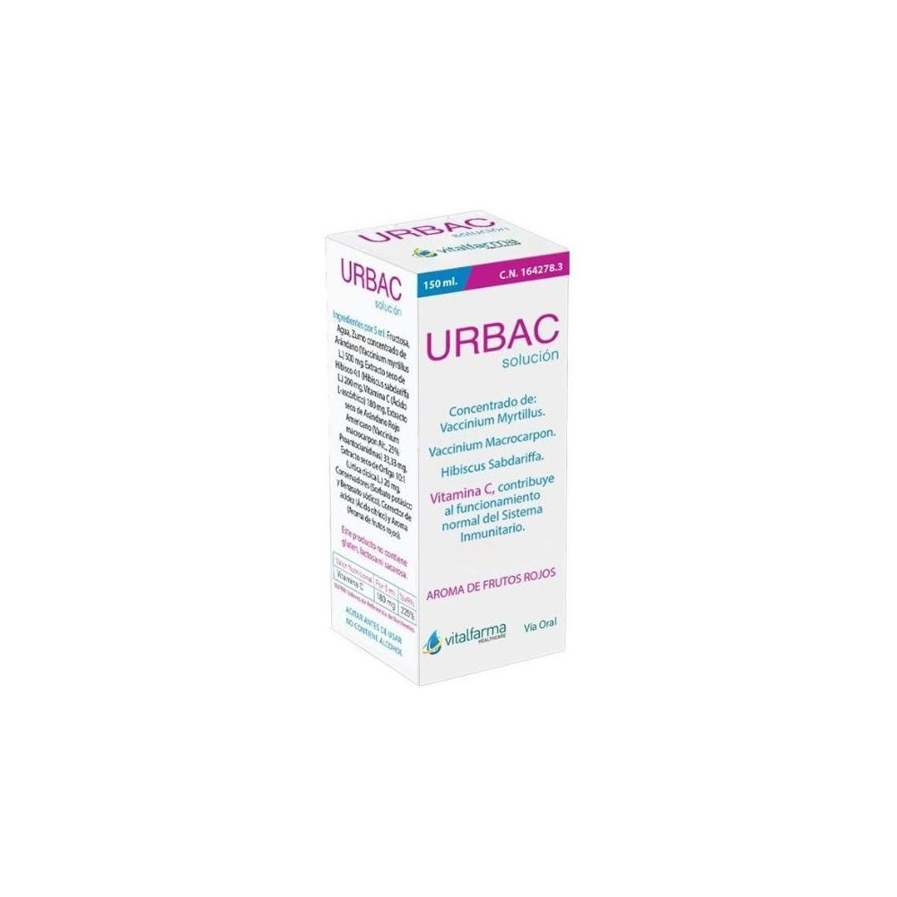 Vitalfarma Urbac Solución, 150 Ml