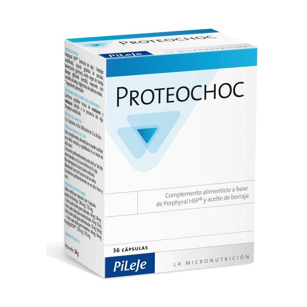 Pileje Proteochoc, 36 Cápsulas