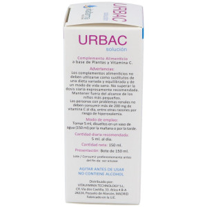 Vitalfarma Urbac Solución, 150 Ml