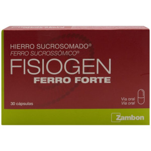 Fisiogen Ferro Forte, 30 Cápsulas
