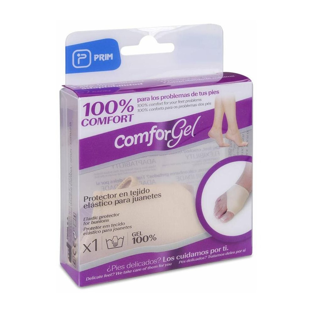Comforgel Protector Para Juanetes En Tejido Elástico Talla S, 1 Ud