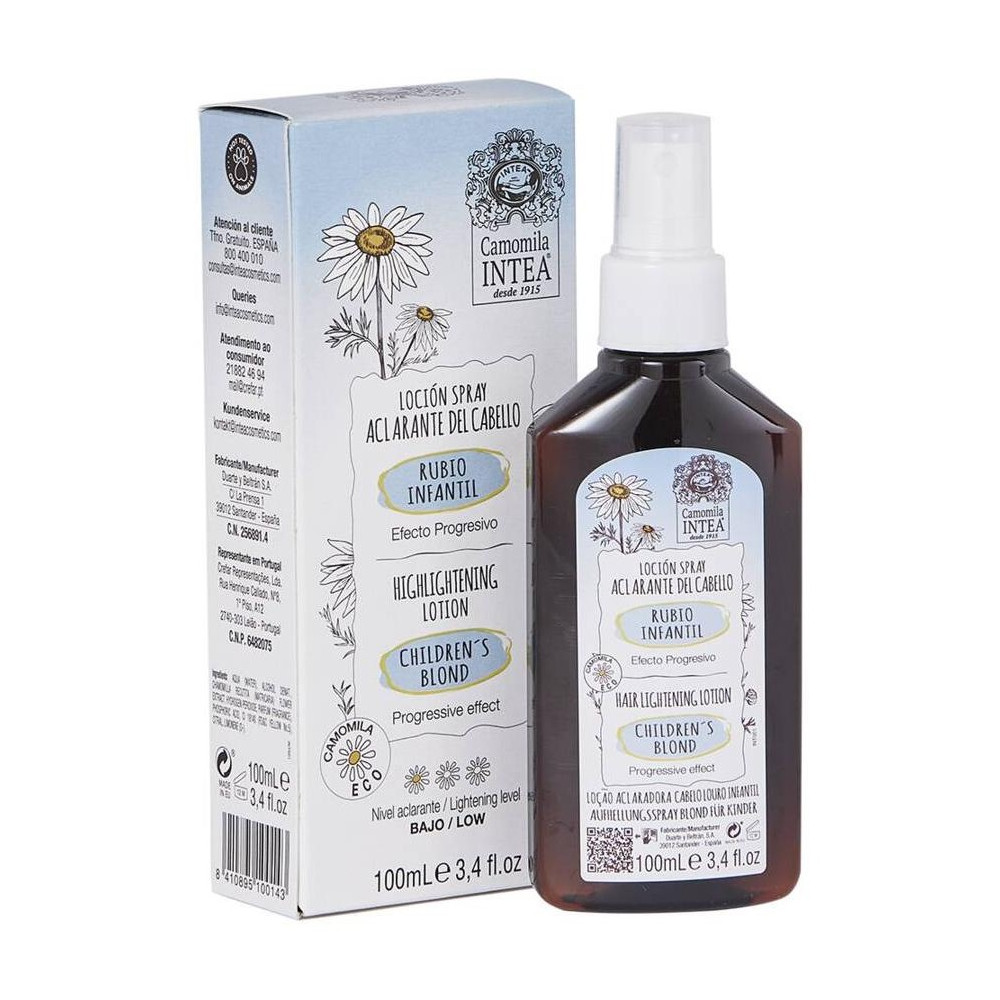 Camomila Intea Locion Aclara Cab Rubio Spray 100Ml Niños