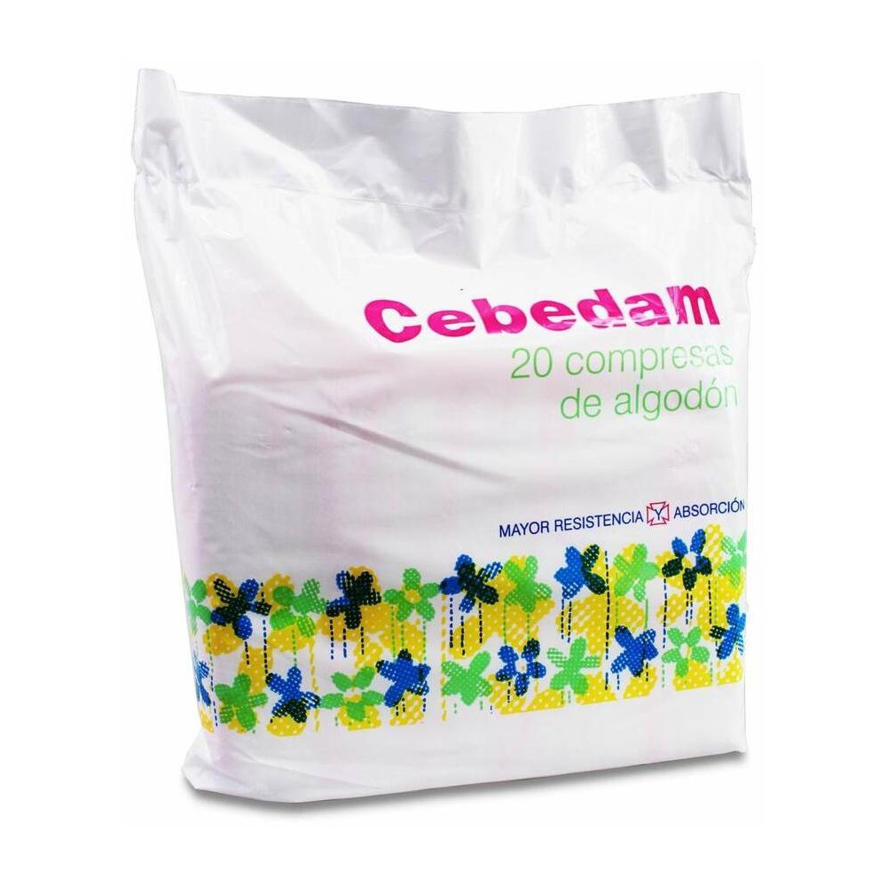 Cebedam Compresas Higienicas Algodon 20Un