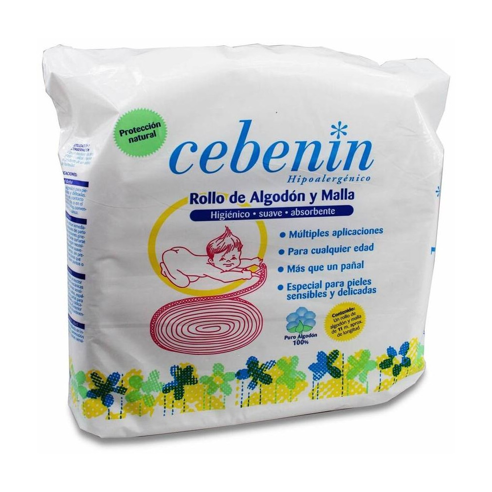 Pañal Infantil Cebenin Algodon Rollo Y Malla