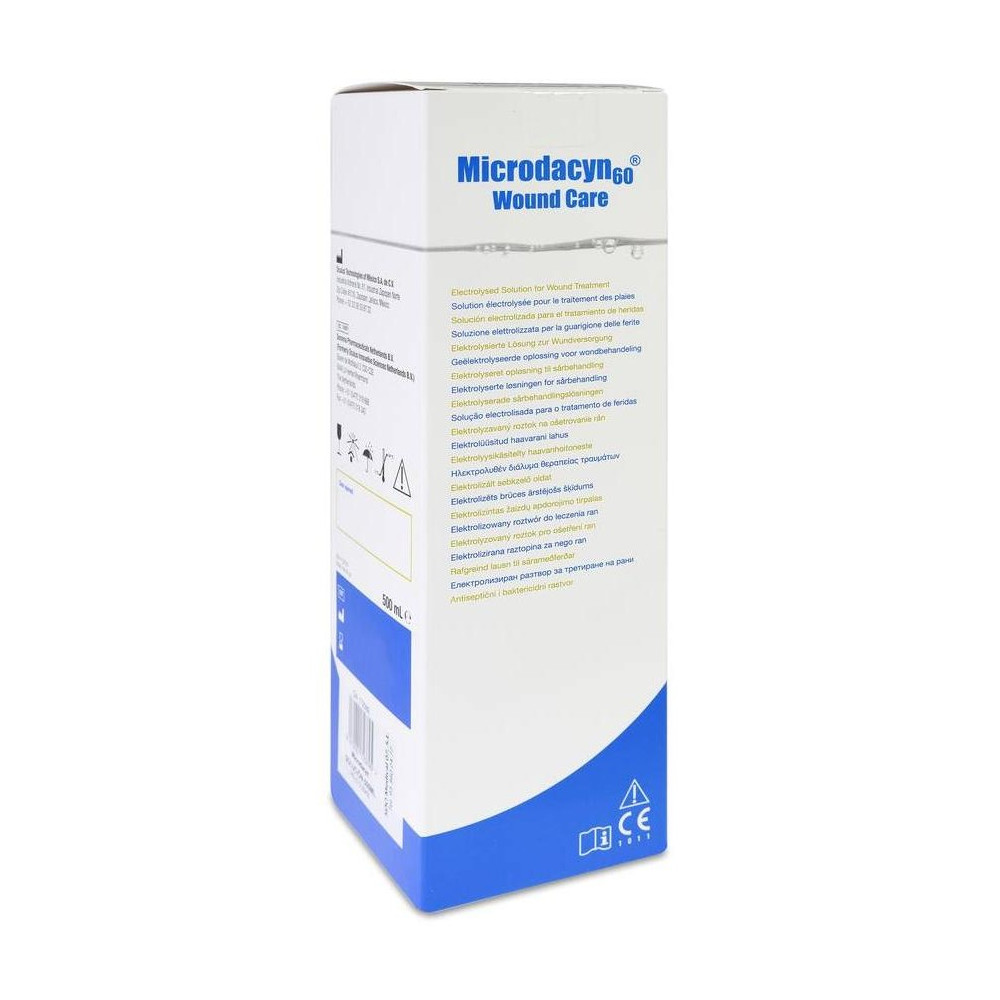 Microdacyn 60 Woundcare Solución, 500 Ml