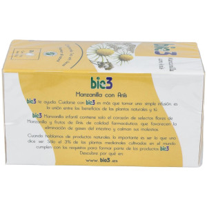 Bie3 Infusión Manzanilla Con Anís 25 Filtros