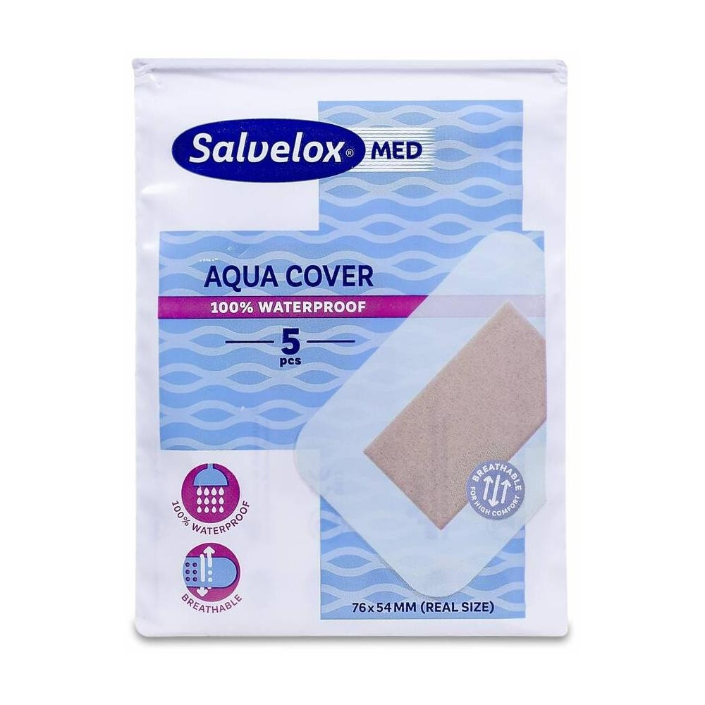 Salvelox Apos Maxi Cover Aqua 5 Uds