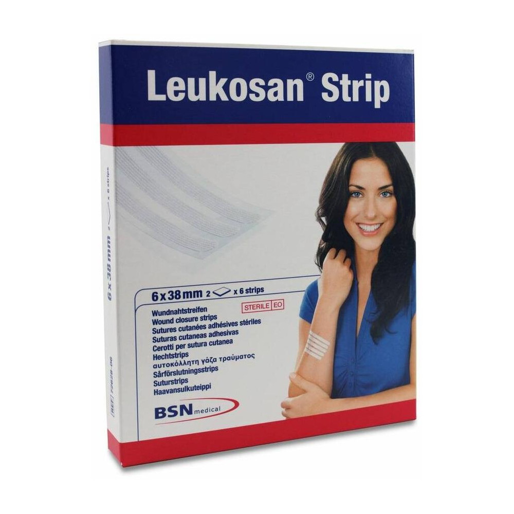 Leukoplast Leukosan Strip 38X6Mm 5 Tiras