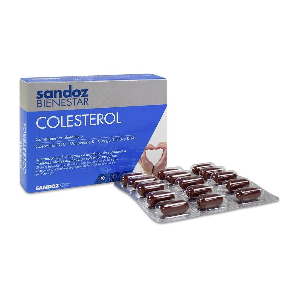 Sandoz Bienestar Colesterol, 30 Cápsulas