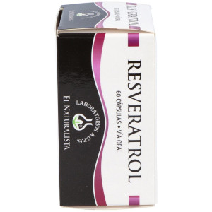 El Naturalista Resveratrol, 60 Cápsulas