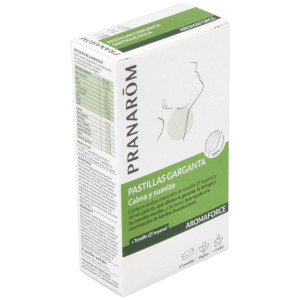 Pranarôm Aromaforce Pastillas Calmantes Garganta 21Uds