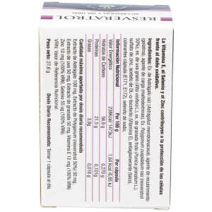 El Naturalista Resveratrol, 60 Cápsulas