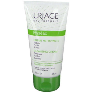 Uriage Hyséac Crema Limpiadora Pieles Grasas Irritadas, 150 Ml
