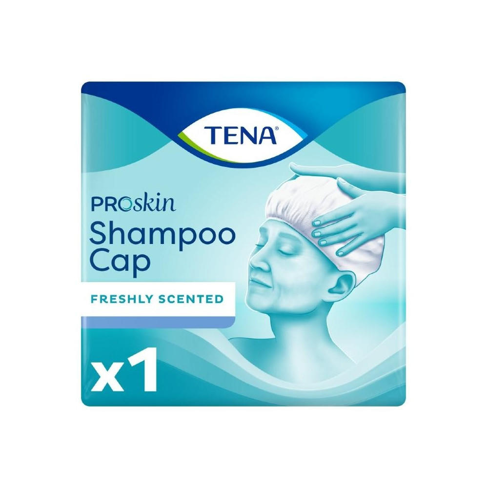 Tena Gorro Con Champú Y Acondicionador Sin Aclarado, 1 Ud