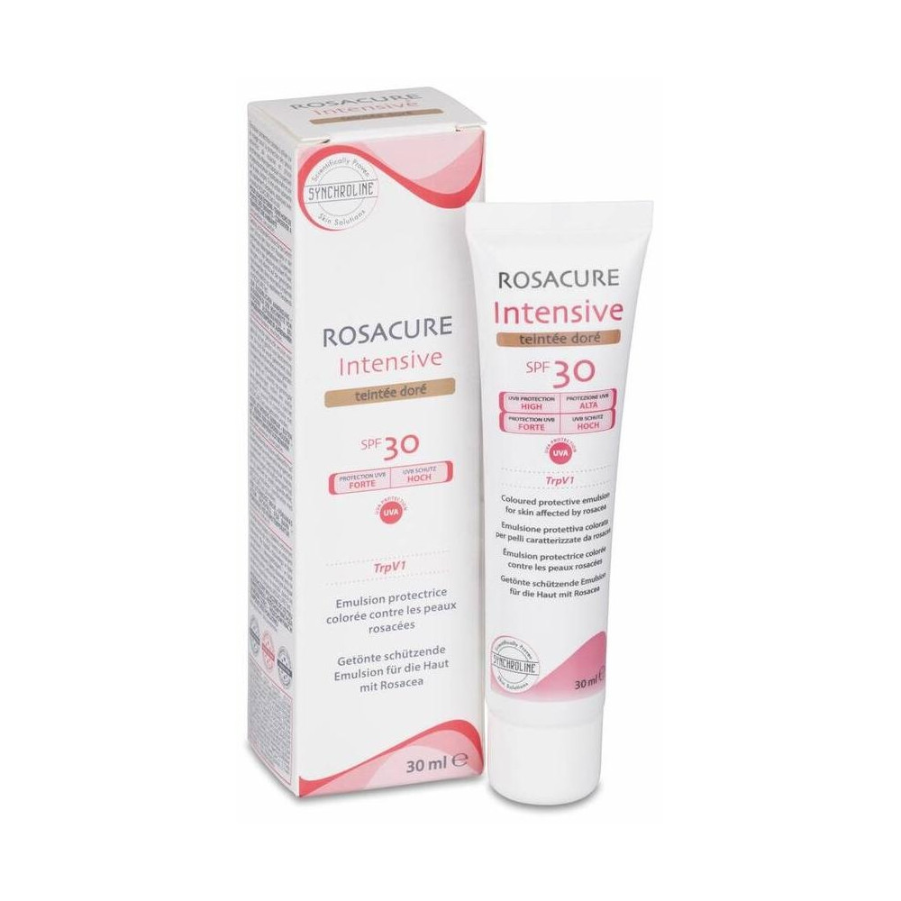 Rosacure Intensive Cremcolor Emulsión De Día Con Color Spf30 Brown 30 Ml