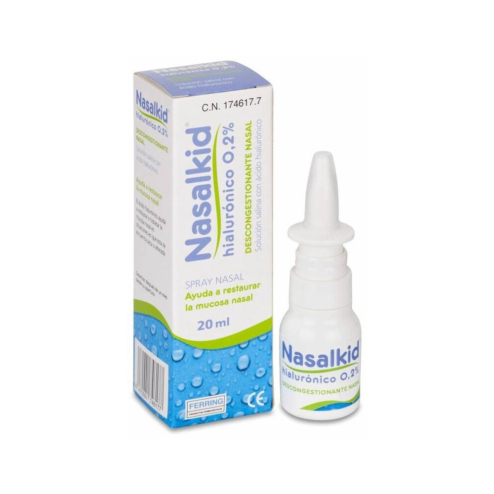 Nasalkid Spray Nasal Con Ácido Hialurónico 0,2%, 20 Ml