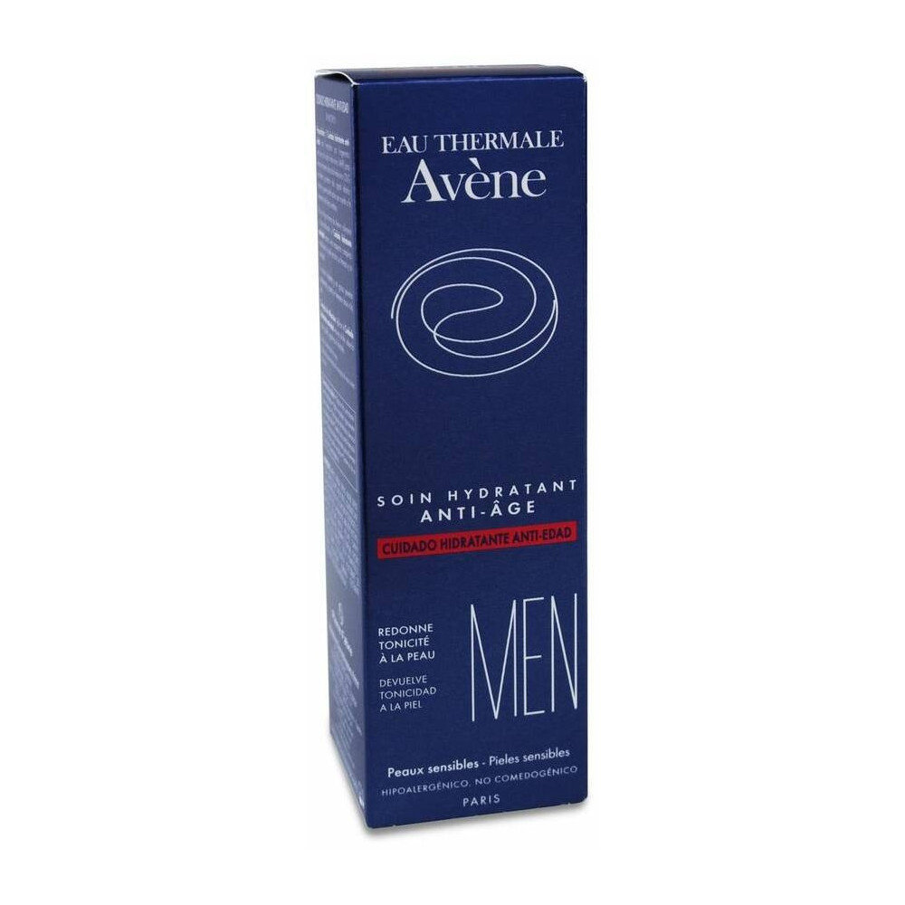 Avène Hombre Cuidado Hidratante Antiedad Piel Sensible, 50 Ml